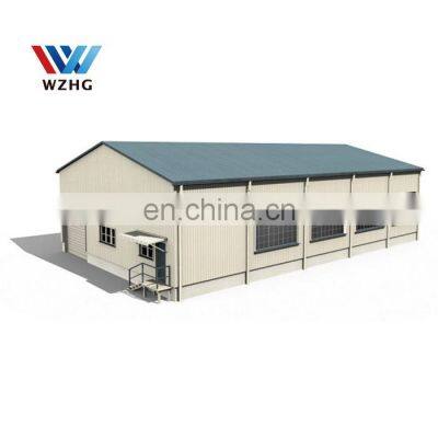 Prefab Steel Structure Building mosque dome duplex house prefabricated chicken house For China