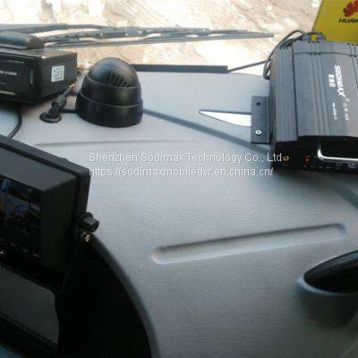 4CH HD CCTV Camera HDD Car Mobile DVR GPS H.264 Compression Format Vehicle MDVR photo-2