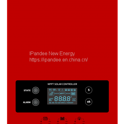 Ipandee Universal Esmart4 12V 24V 36V 48V 50A 60A Solar Mppt Charge Controller Regulator Mppt 48V