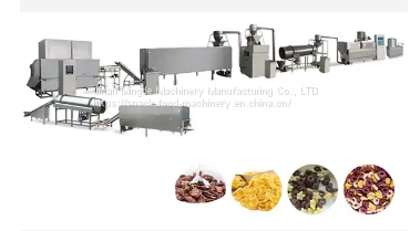 Breakfast Cereal Corn Flakes Processing Line