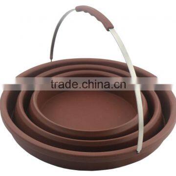 Muti-Functional Food Grade Black Rubber Bucket