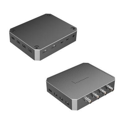 10 Ports Thunderbolt Docking Station Built-in SDI-4-channel Capture Card photo-2