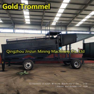 Small Scale Gold Mining Gold Washing Trommel photo-2