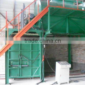 Waste foam scraps recycling rebonded foam making machine