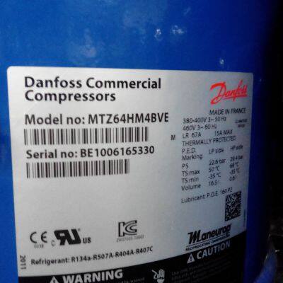 Danfoss air conditioning refrigeration compressor MTZ64HM4BVE