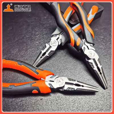 BODA-level Eccentric and Ergonomic Pointed Pliers Wholesale, OEM Customization, Multi-functional Wire Pliers. photo-3