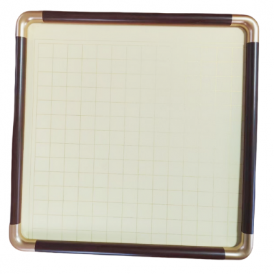 30*30 cm Square Xuan Paper Painting Hardcard Border Protection Rounded Corners Rosewood Wooden Frame photo-3