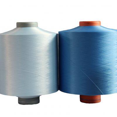 FR DTY Yarn Dope Dyed 100D 150D 300D Противопожарный шнур для кабеля VW-1 Шнур для занавесов и ковров Тканевый шнур