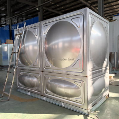 Leshan Concrete-lined Stainless Steel Water Tanks, Sale of Leshan Concrete-lined Stainless Steel Water Tanks Production, Prefabricated and Easy to Install, Thoughtful Service - Welcome to Call for Negotiation