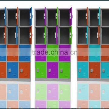 Mixture Colour Steel Locker Train Station Intelligent Parcel Dilivery Locker Public Storage Locker For Fitness Center