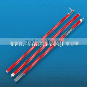 High voltage sectional operating rod