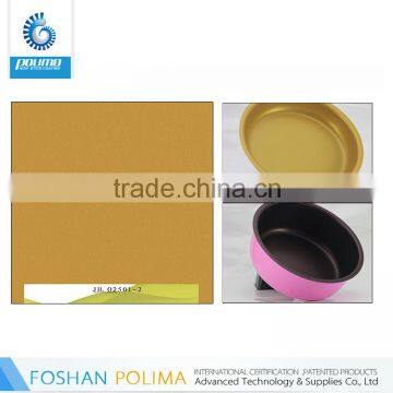 Foshan Polima High Standard Hardness Good Abrasive Resistance Double-layer Non-stick Waterproof Coating for Cookware photo-5