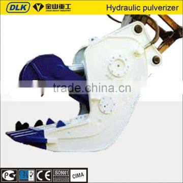 attachments for hydraulic excavators demolition pulverizer