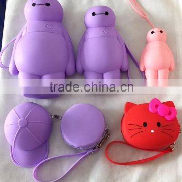 silicone rubber candy jelly bag for girl