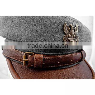 High-end High Quality Custom Military Officer Cap Wholesale photo-5