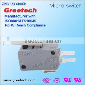 3pins Miniature Mini Type Microswitch Snap Action Microswitch 5a 250v Ac Joystick Micro Switch photo-4