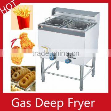 Prince industrial stainless teel big capacity gas deep french fries fryer for sale