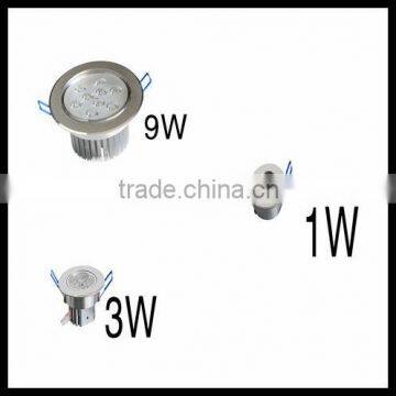 Led Downlight,Enery Saving,1W 3W 5W 7W 9W 12W 15W 18W