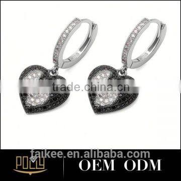 Fashion New Mode silver earring for women letter earring