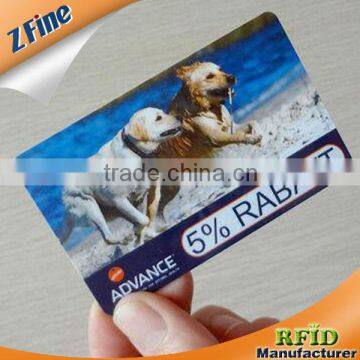 ISO Cr80/customized 13.56MHz 1k/ 4k/32k/64k S70 Nfc Smart Card