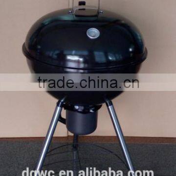 Three legs kettle charcoal barbecue grill