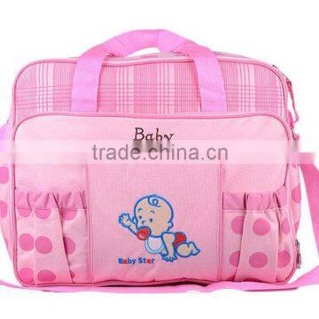 High Quality Large Functional Mommy Bag Cute Baby Diaper Bag photo-2