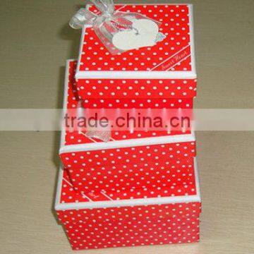 printed paper gift box, package box set