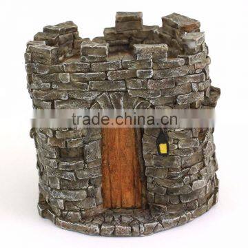 Top Collection Miniature Fairy Garden and Terrarium Castle Functional Flower Pot