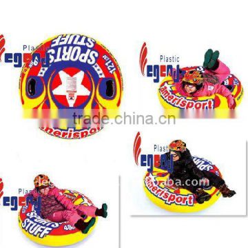 Inflatable snow sledge,inflatable snowboard,inflatable snow ring,inflatable baby snow sled