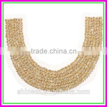 Fashion Woman False Collars,Fashion OEM/ODM Europe Design Plastic Pearl Handmade Net Cloth Fake Collars