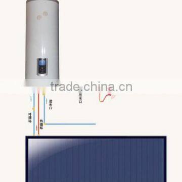 bathroom balcony hanging solar water heater system with flat plate solar receiver