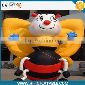 Best Selling inflatable cartoon bee for outdoor advertising