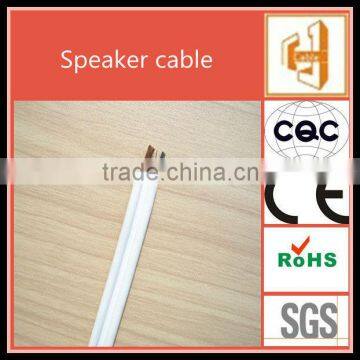 White PVC Speaker Cable