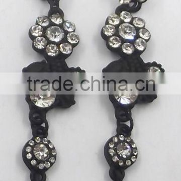 music shape earring stud shinny earring stud hematite earring stud simple earring stud