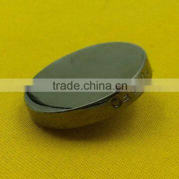 25mm Side Logo Flat Face Metal Shank Button -- MJ2638 photo-4