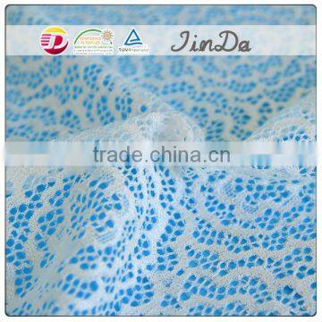 Best seller high quality cheap flower knitted spandex nylon fabric new design