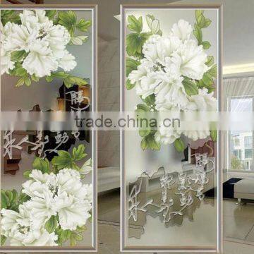 Wholesale Factory Price For bathroom sliding door fused glass