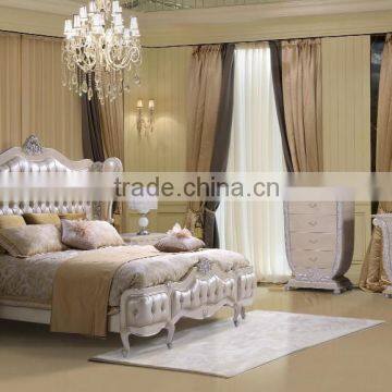 Luxury european style bedroom furniture set XYN481