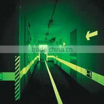 Self adhesive Security luminous film for guiding