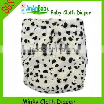 AnAnBaby New Design Printed Waterproof Kids Nappies All In One Size Baby Nappy