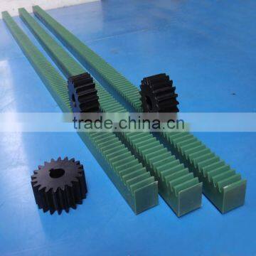 Guangzhou Engineering Plastics OEM&ODM cnc machining nylon66 gear rack for sliding gate gear rack and pinion