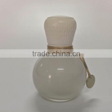 25ml half white glass bottle for perfume