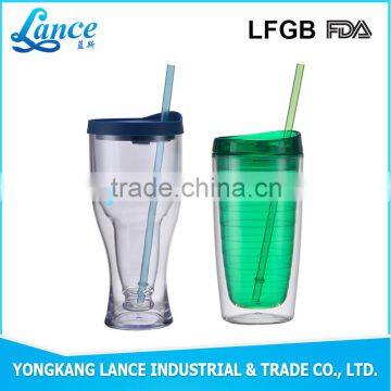 2016 Good Quality promotional Cheap China plastic tumbler mug