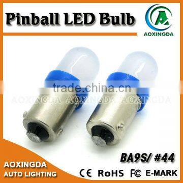 6.3V frosted bulb pinball LED #44 #555 white red blue yellow green pink purple