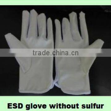 ESD Glove Without Sulfur (factory direct sale) 'J"