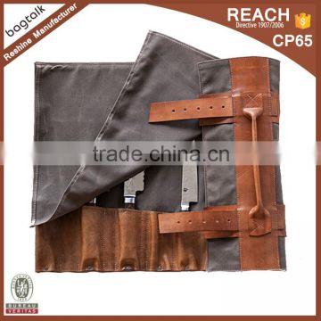 FH138 Alibaba China Fashion Accessories Leather Knife Roll bag