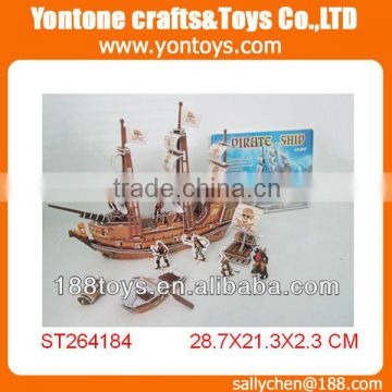 3D three-dimensional jigsaw puzzle, 3d ship puzzle toy