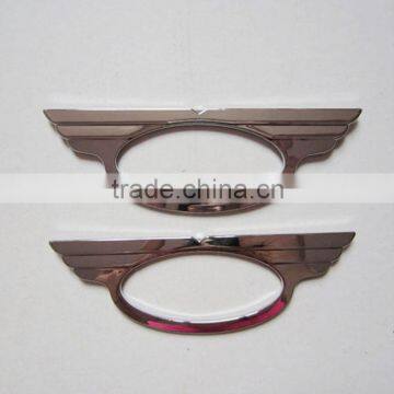 Free Shipping ABS Chrome Auto Accessories Side Light Lamp Cover For JUKE 2010-2014