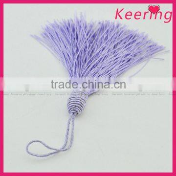 New arrival light purple tassel piece WTR-034