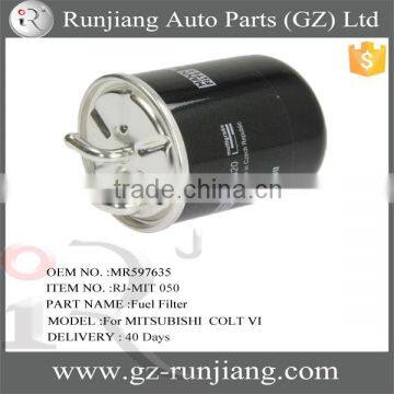 car fuel fliter OE:MR597635 for MITSUBISHI COLT VI